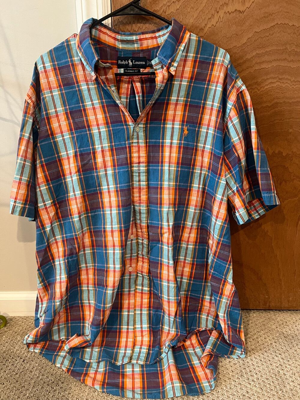 Ralph Lauren Plaid Button Down Shirt - Picture 1 of 3